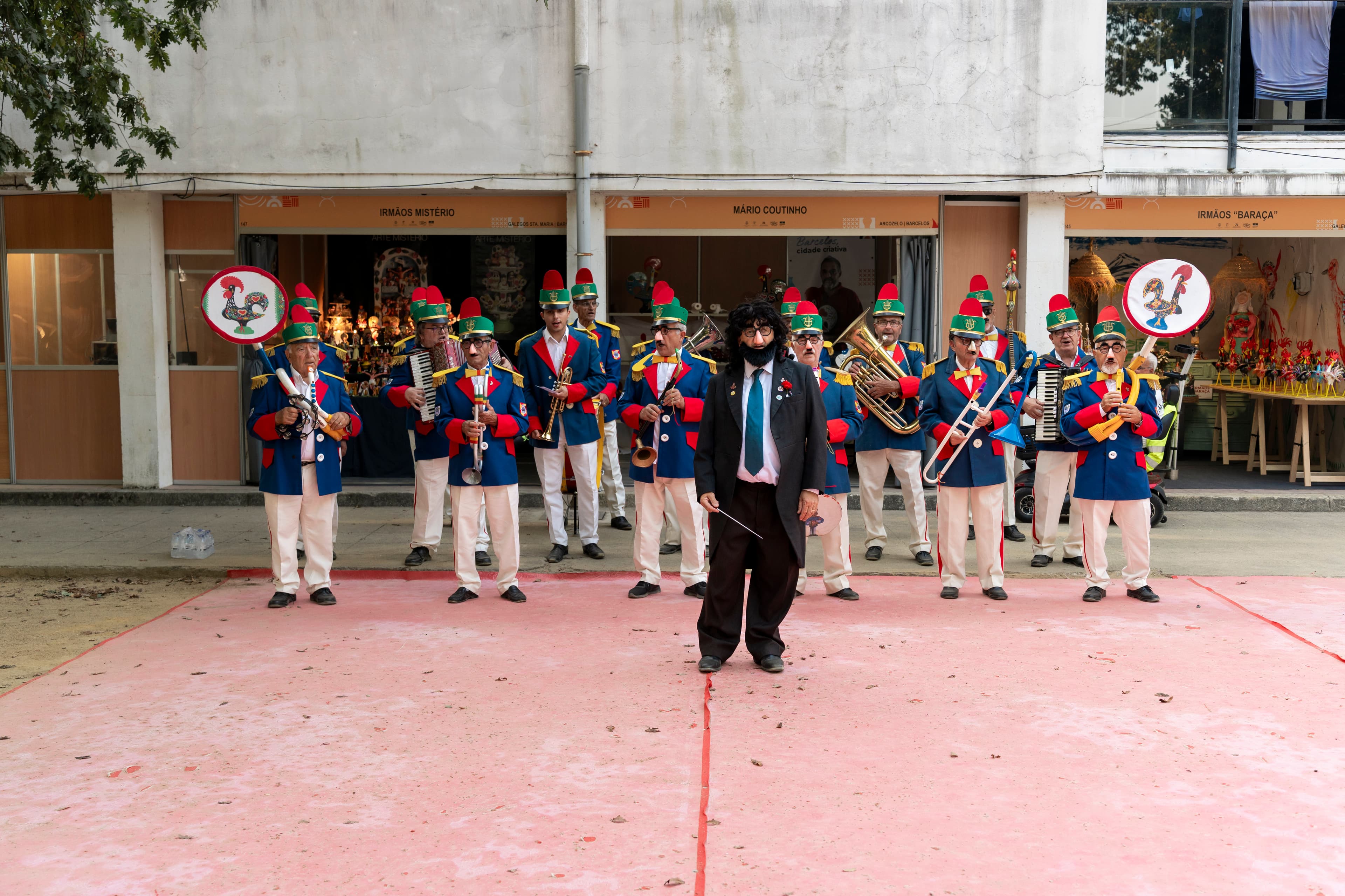 Banda Plástica de Barcelos em atuação