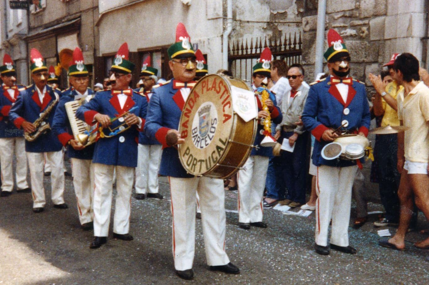 Banda Plástica de Barcelos em atuação