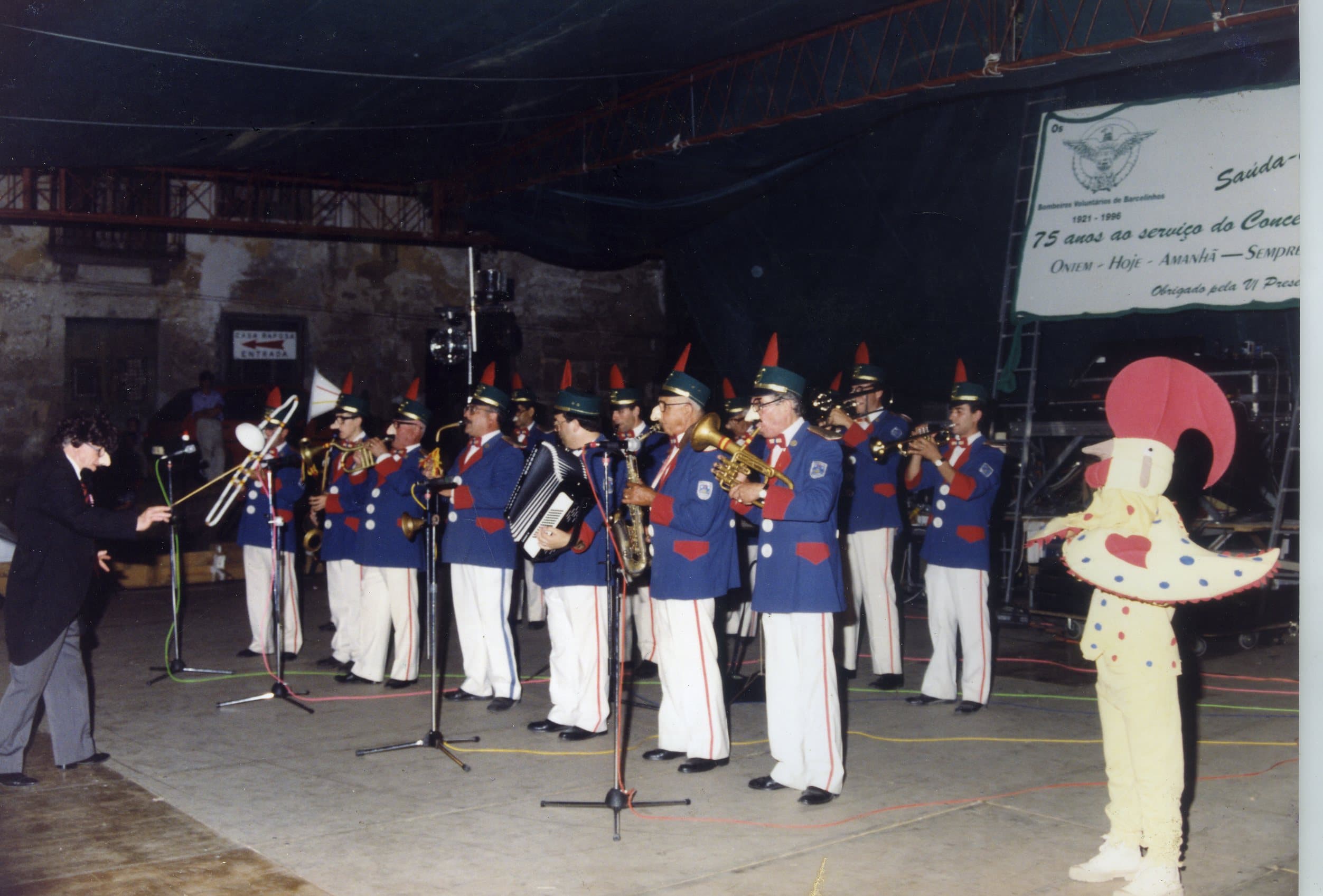 Banda Plástica de Barcelos em atuação