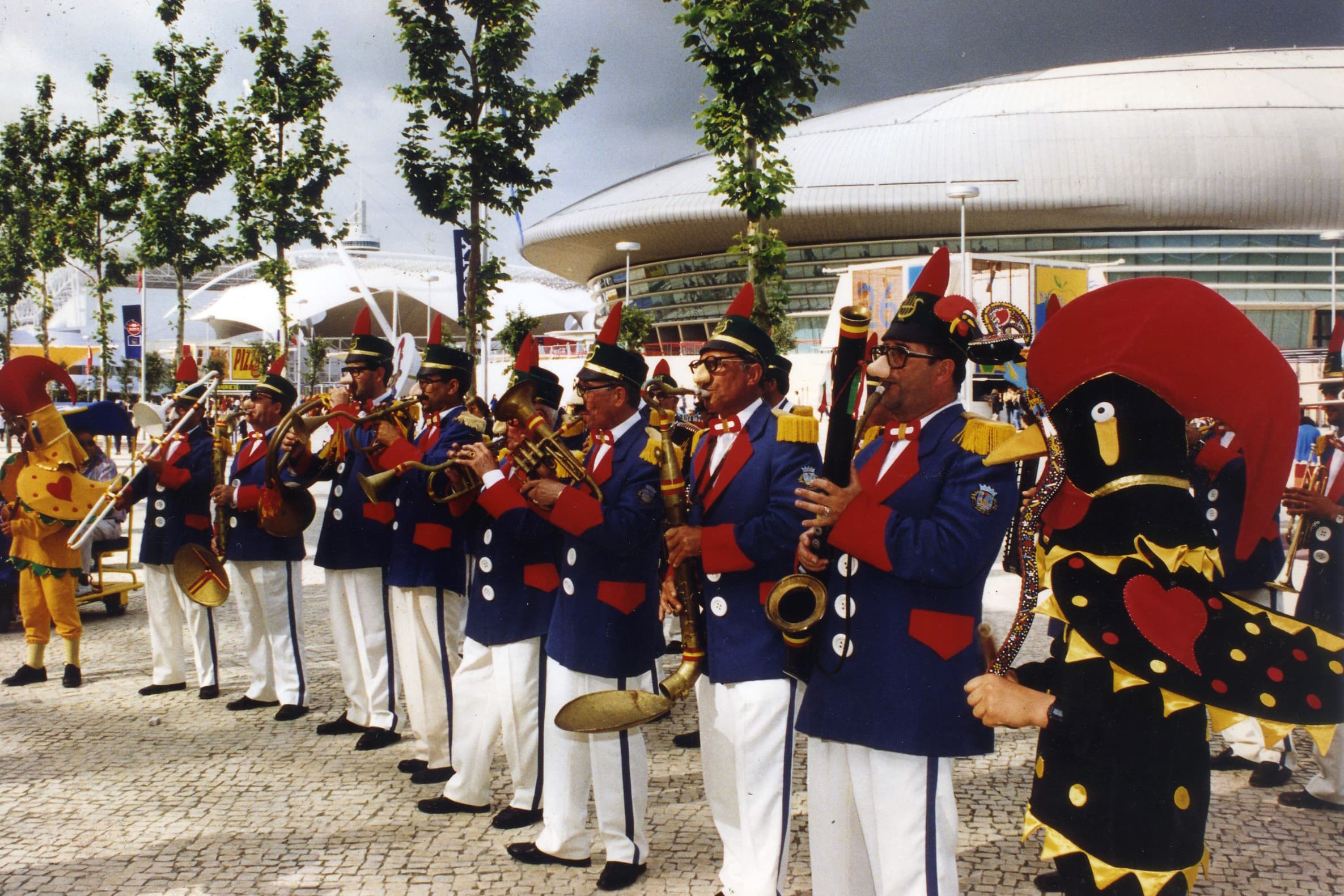 Banda Plástica de Barcelos em atuação