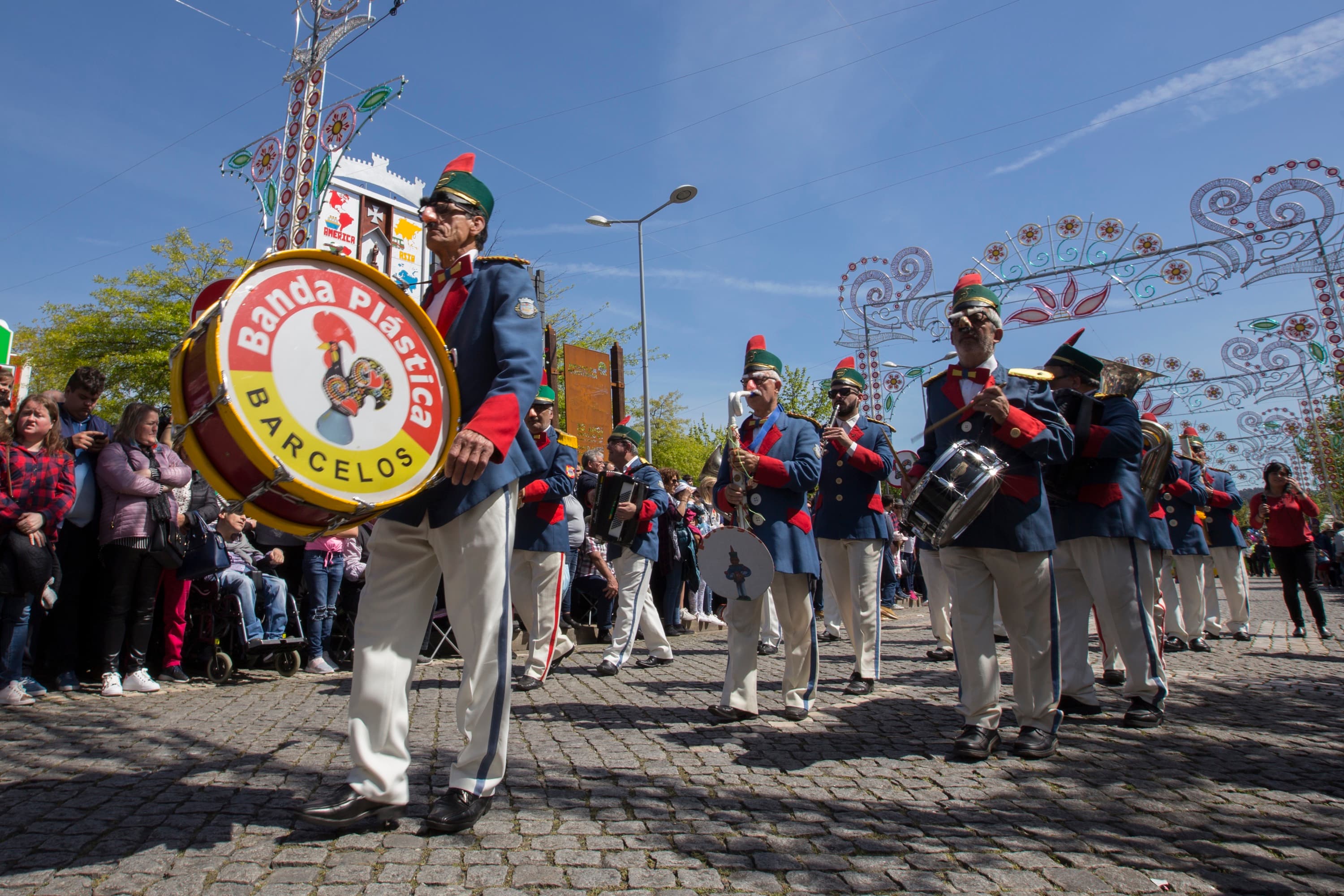 Banda Plástica de Barcelos em atuação